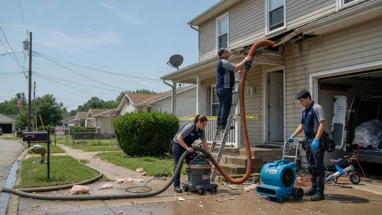 Water Damage Restoration in Danville, KS near me